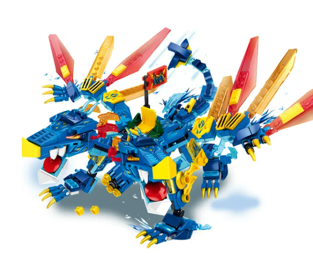 Ninjago sárkány 518 db 1 figura